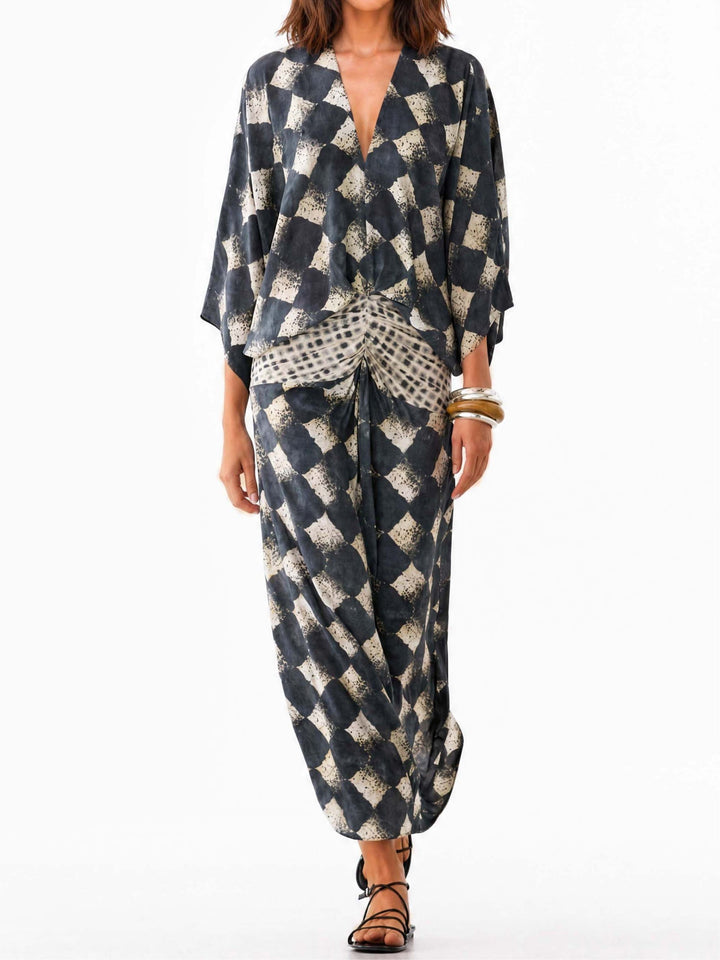Elysette - Soft-Touch Maxi Dress
