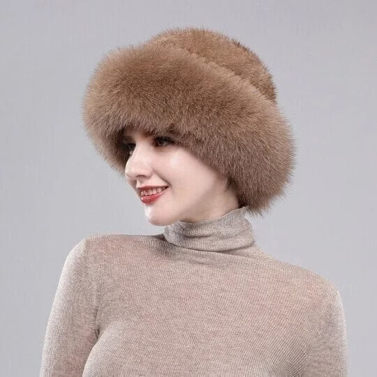Olwen - Plush Faux Fur Winter Hat