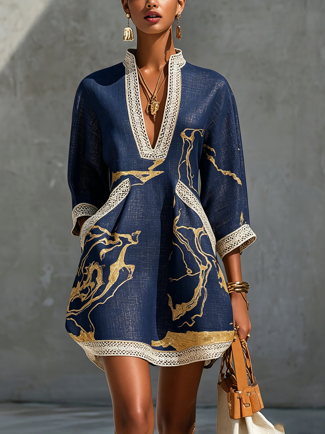Isalyn - Soft-Touch Mini Dress