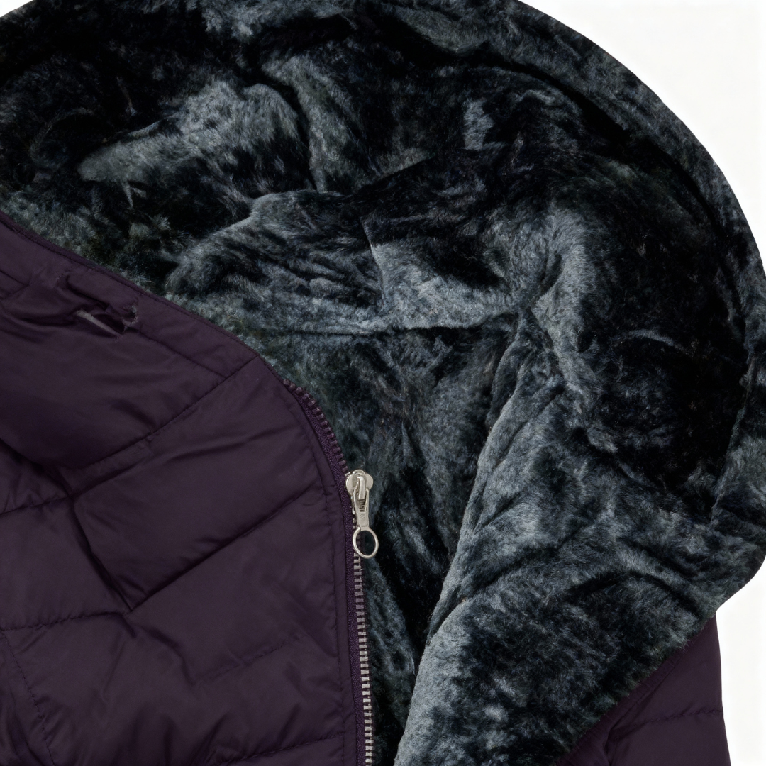 Leni - Warm Lined Hooded Puffer Coat