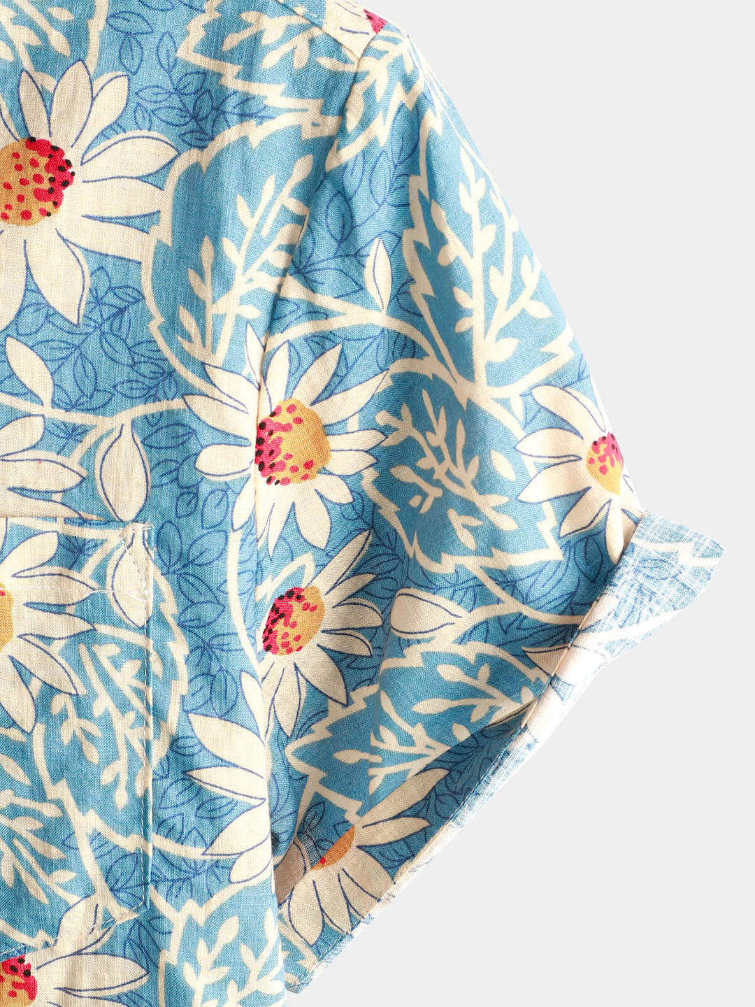 Leoric - Lightweight Short-Sleeve Floral Shirt