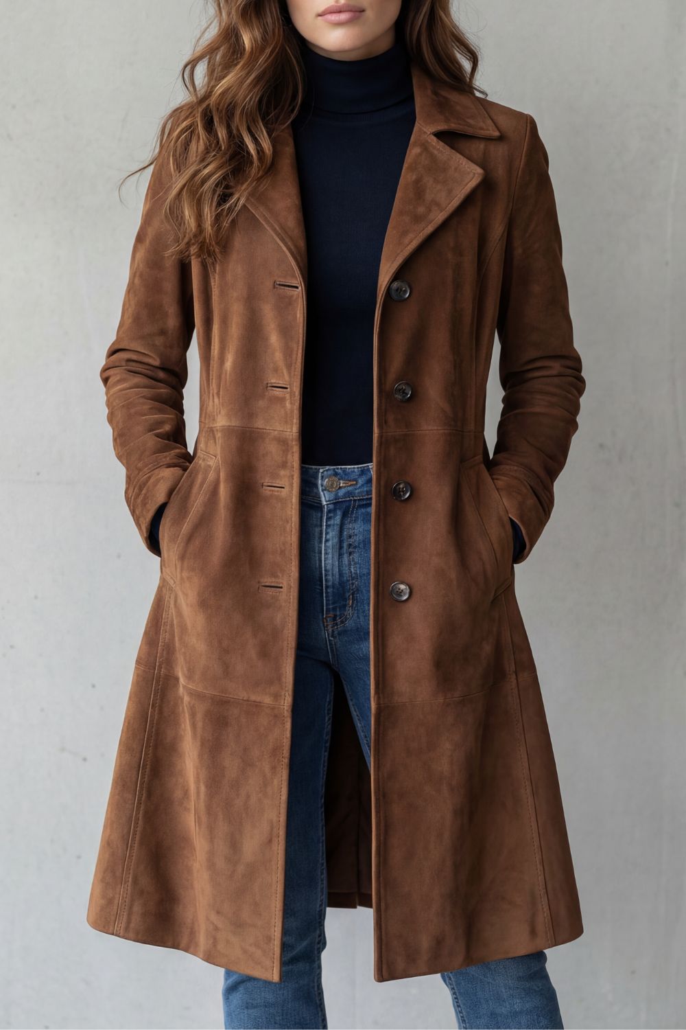 Wenda - Tailored Long Coat