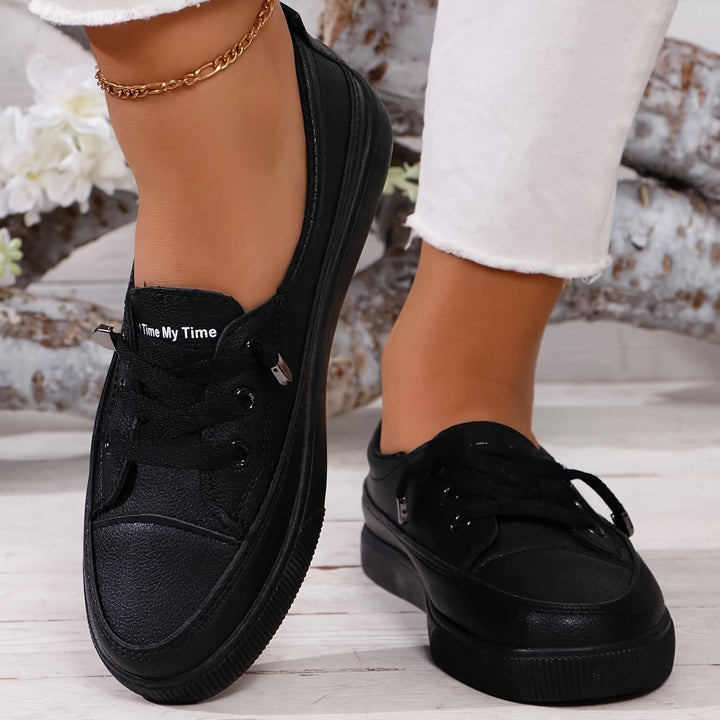 Elowise - Cushioned Lace Up Trainers