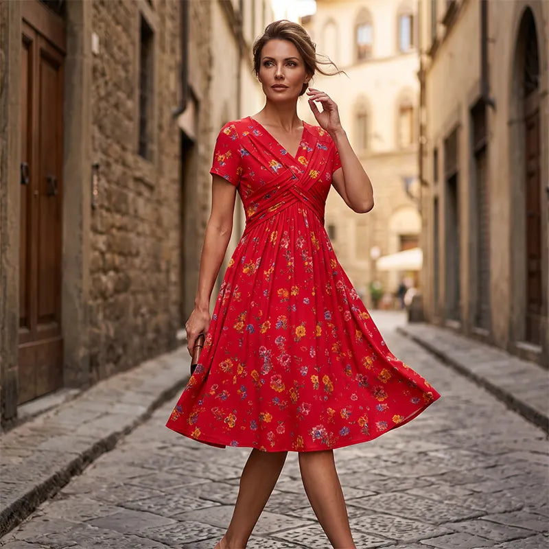 Vivica - Premium Midi Dress