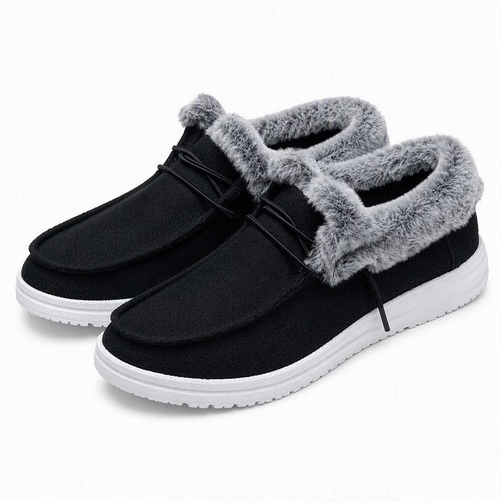 Aviva - Plush Lined Comfort Slip-On Shoes
