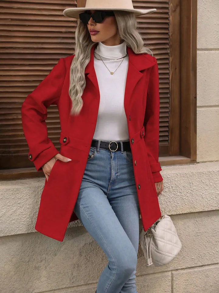 Bellona - Tailored Belted City Coat