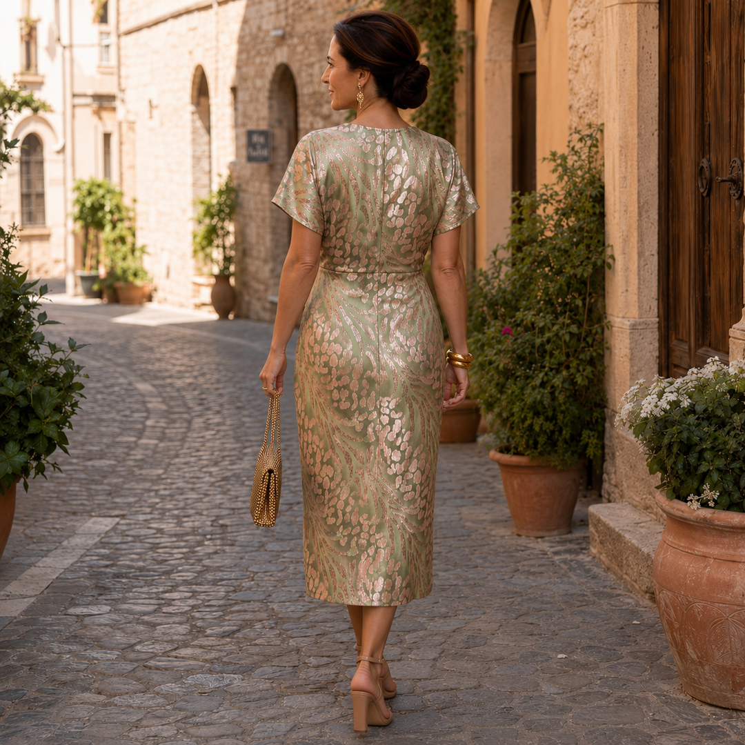 Bellisse - Textured Midi Dress