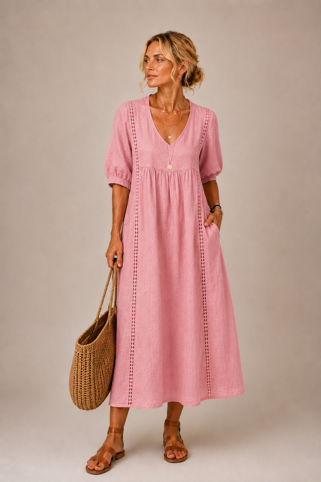 Caralyn - Lightweight Midi Dress
