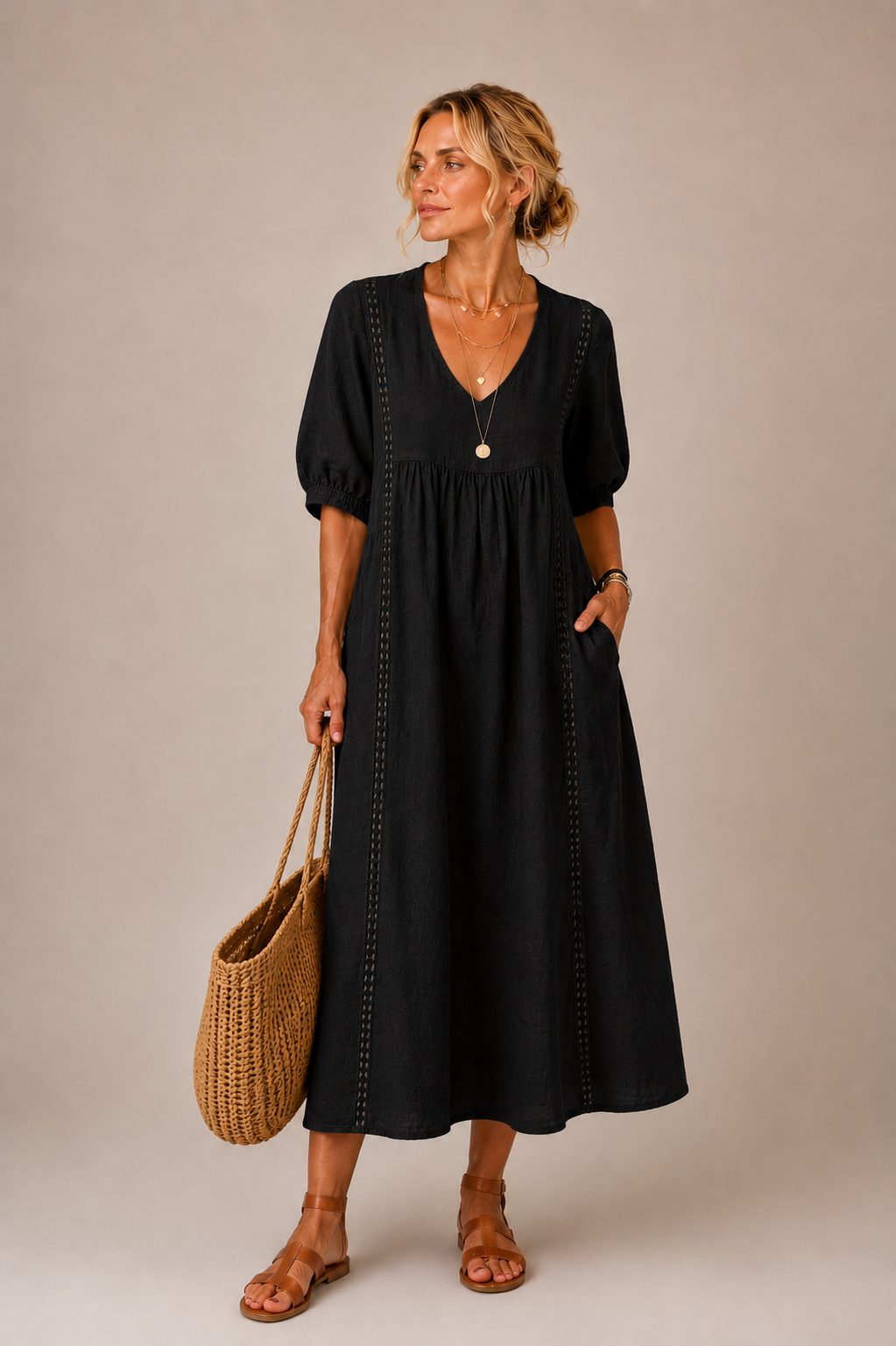 Caralyn - Lightweight Midi Dress