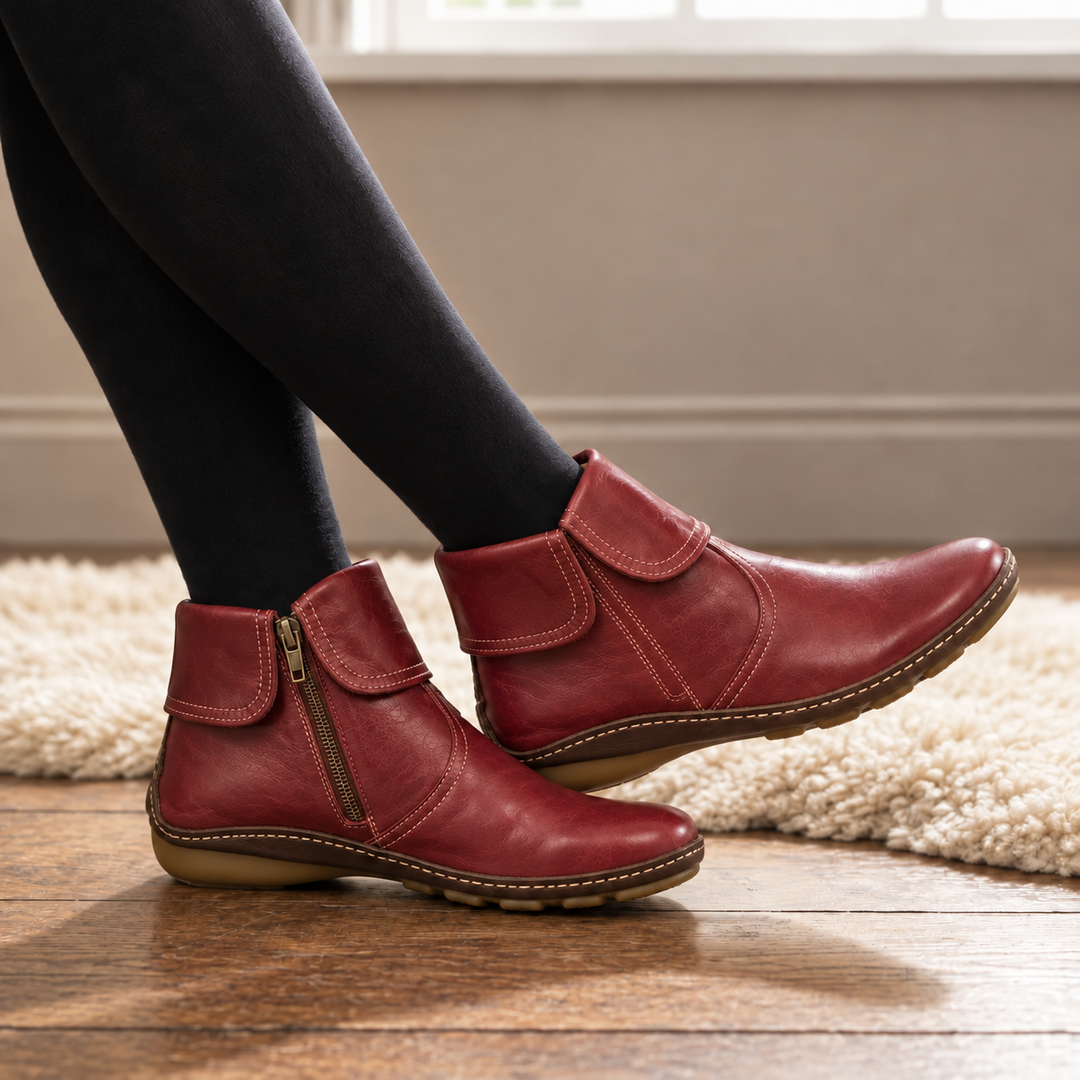 Aisley - Cozy-Lined Ankle Boots