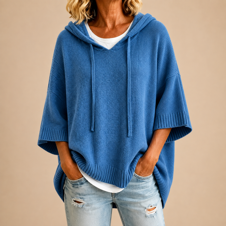 Aliza - Soft-Touch Hooded Sweatshirt