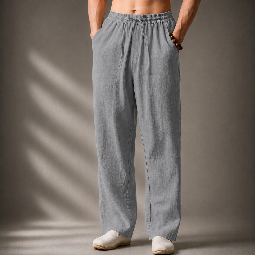 Auberon - Relaxed Linen Trousers