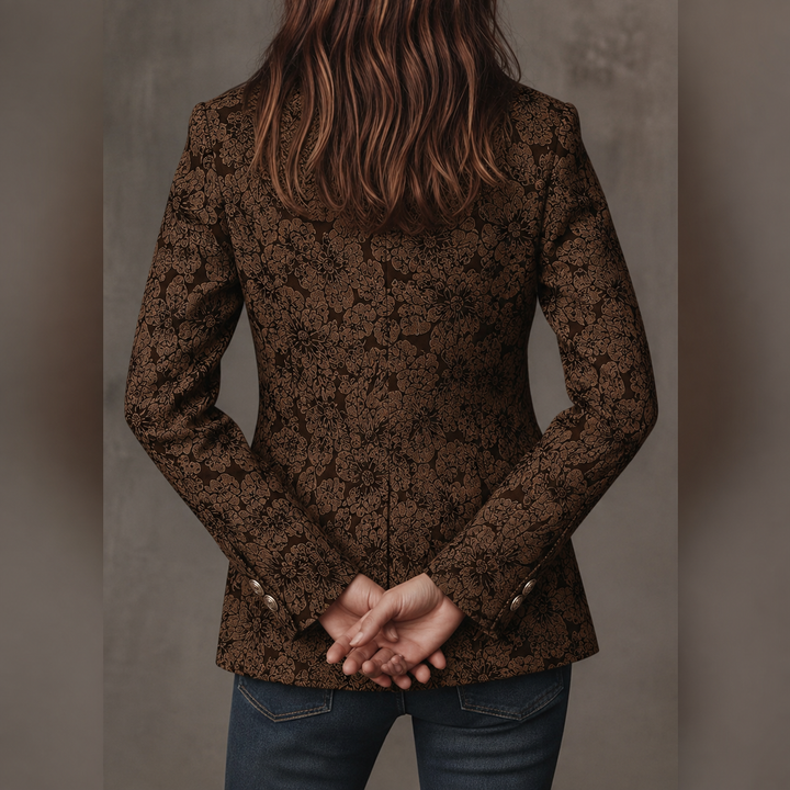 Rhoswen - Tailored Jacquard Blazer