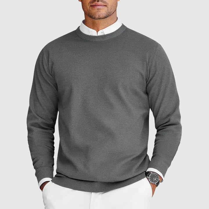 Corvyn - Soft-Touch Crew Neck Sweater