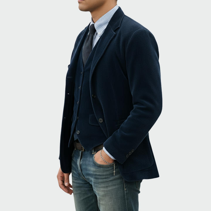Darnor - Tailored Blazer & Waistcoat Set