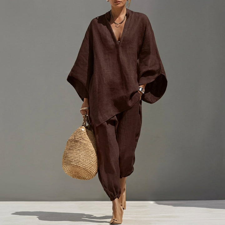 Millie - Airy Linen Two-Piece Set