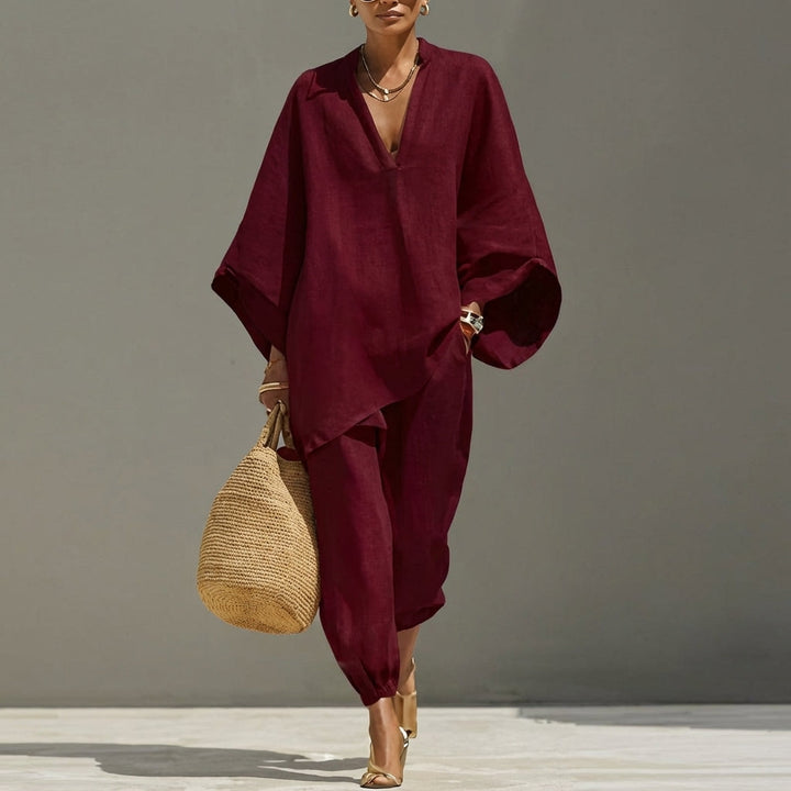 Millie - Airy Linen Two-Piece Set