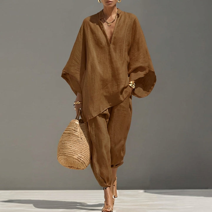 Millie - Airy Linen Two-Piece Set