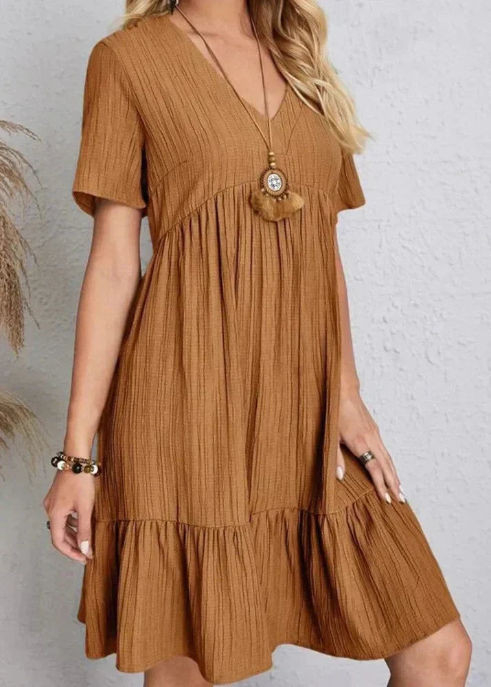 Flavia - Fluid Layered Dress