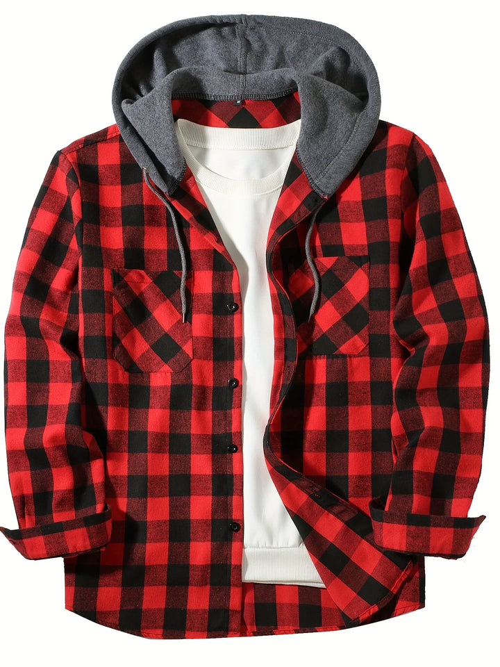 Jastor - Insulated Checked Jacket