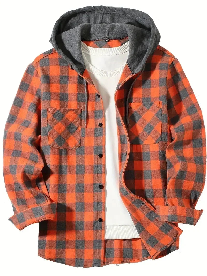 Jastor - Insulated Checked Jacket