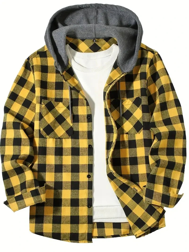 Jastor - Insulated Checked Jacket