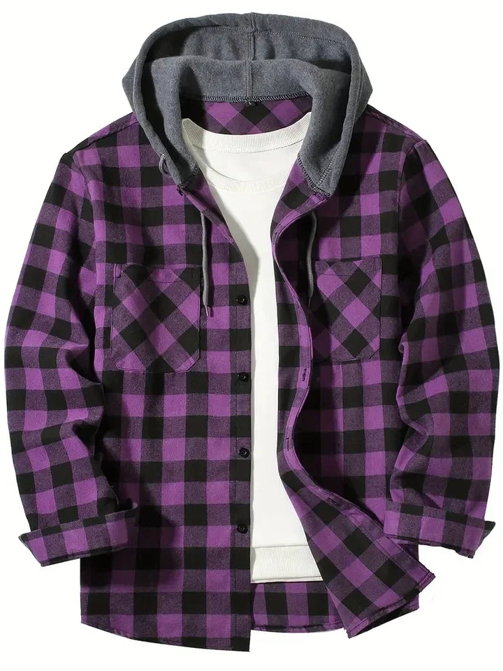 Jastor - Insulated Checked Jacket