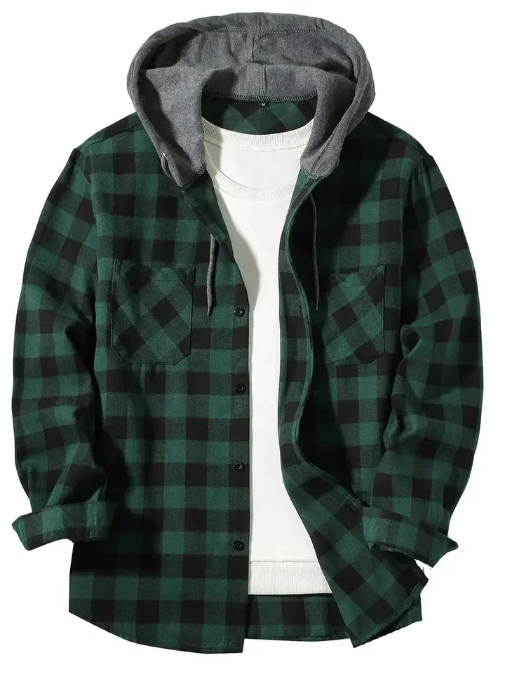 Jastor - Insulated Checked Jacket