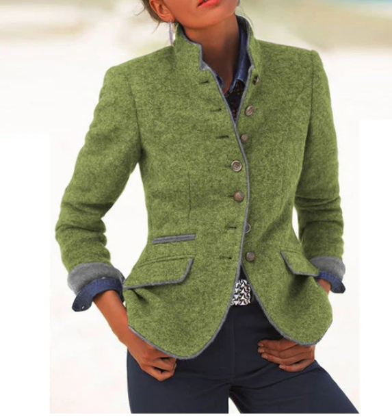 Violeta - Featherlight High-Collar Jacket