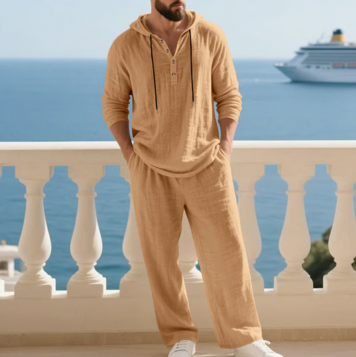 Highmore - Relaxed-Fit Linen Two-Piece Set