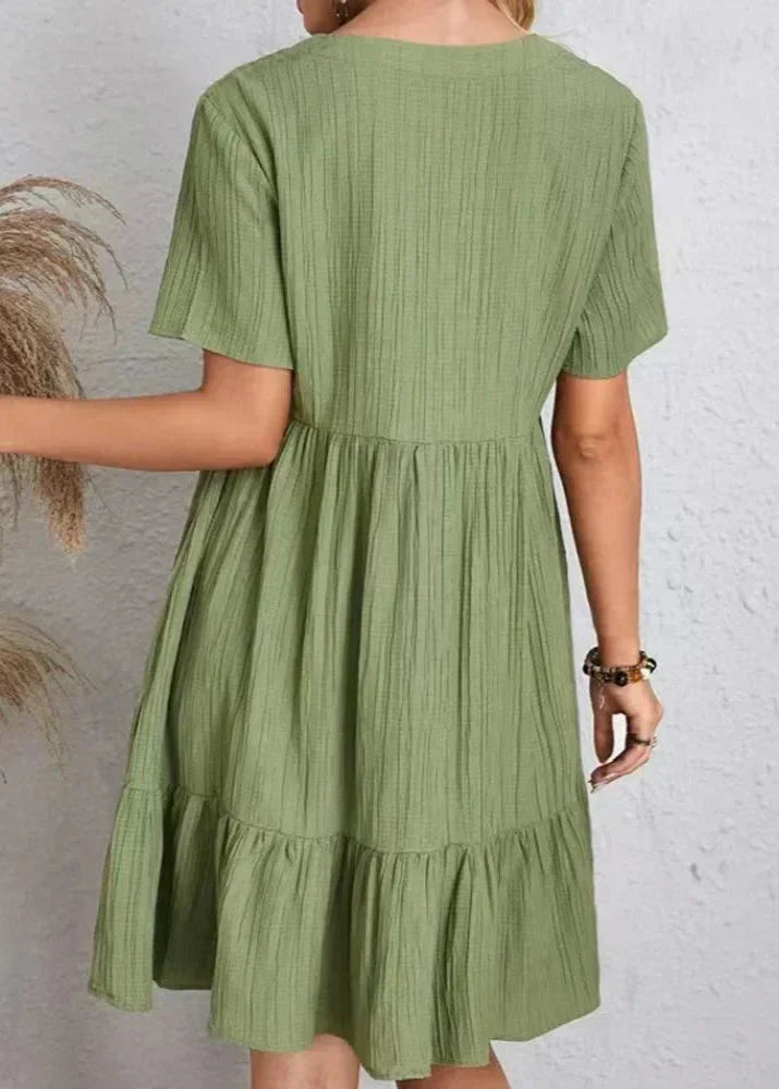 Flavia - Fluid Layered Dress
