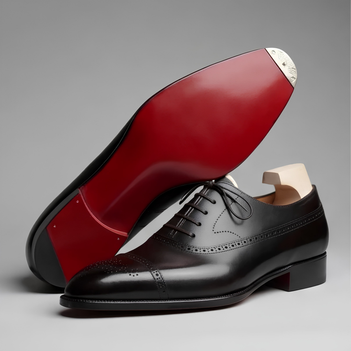 Arvid - Premium Cap-Toe Oxford Shoes