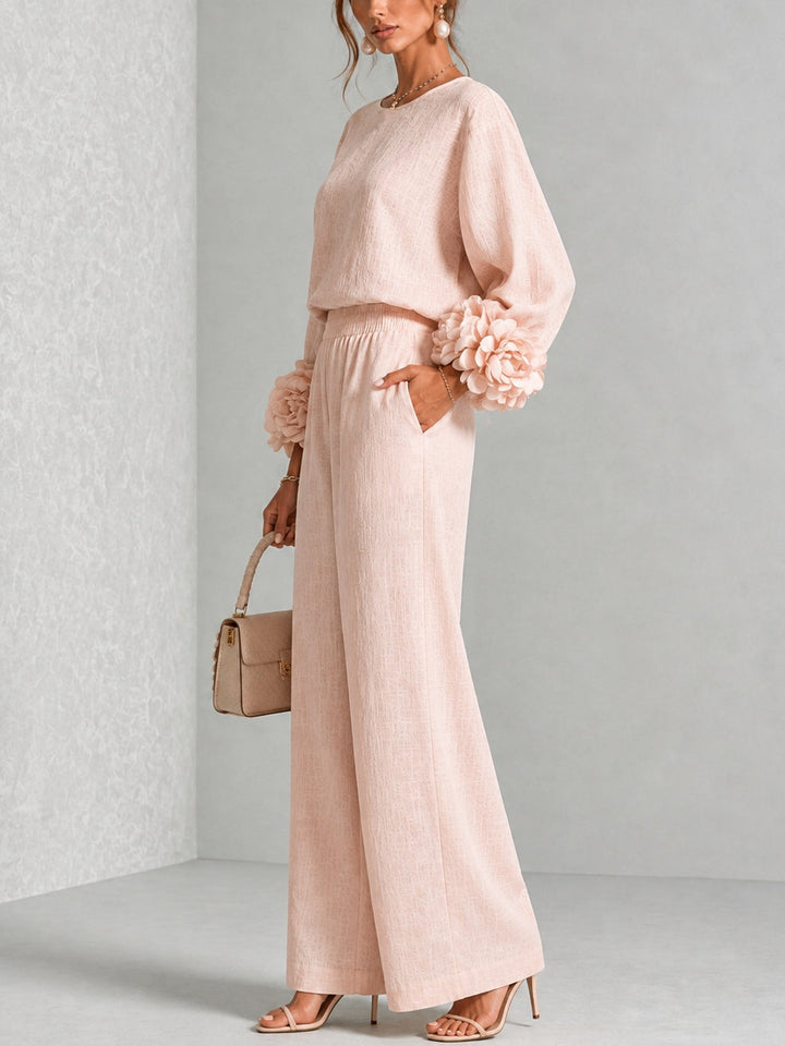Alouenne - Airy Linen Two-Piece Set