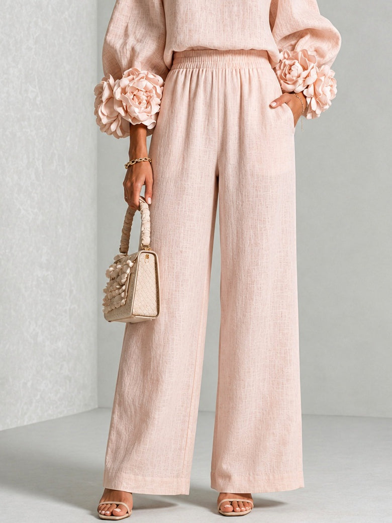 Alouenne - Airy Linen Two-Piece Set