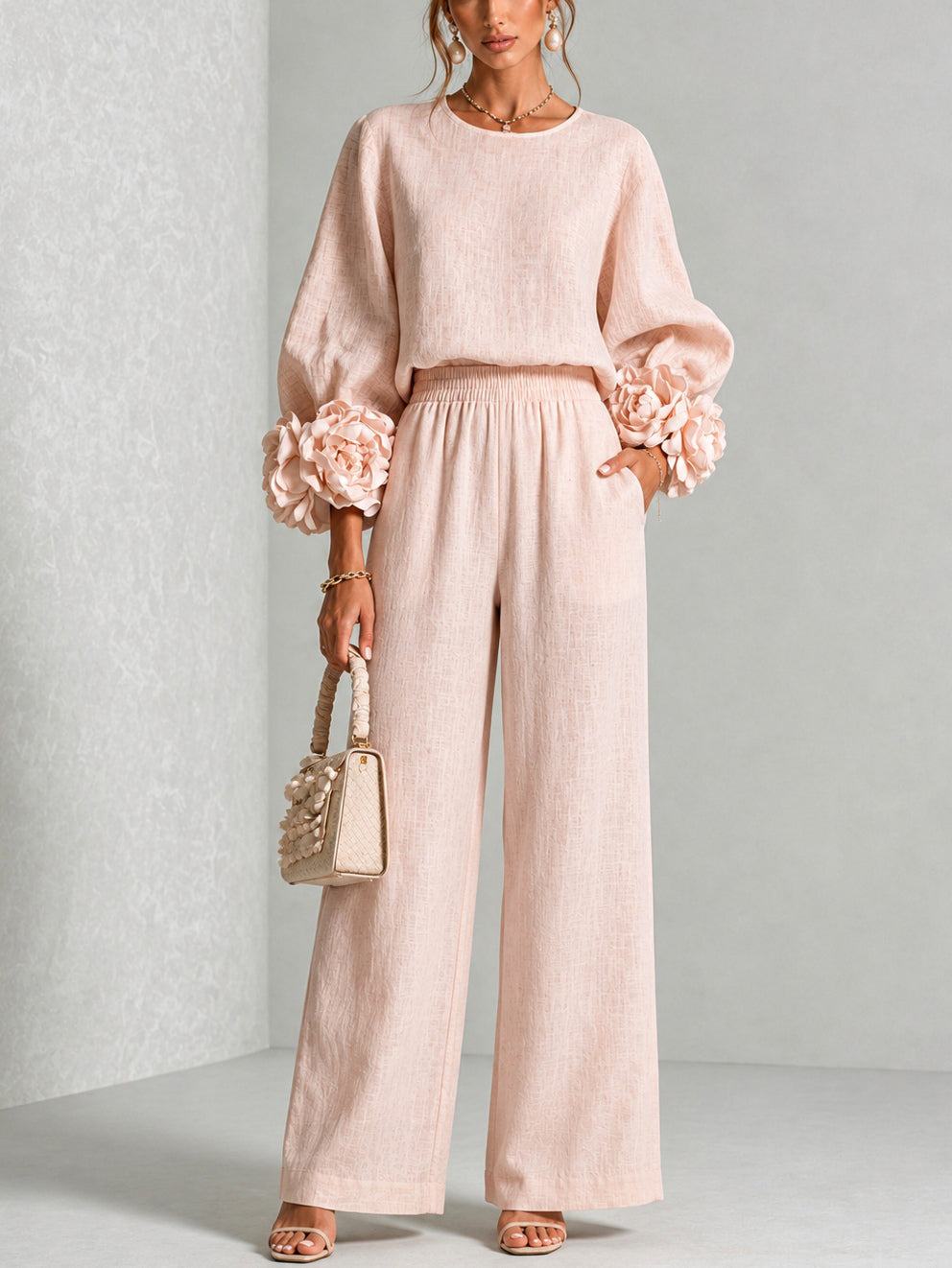 Alouenne - Airy Linen Two-Piece Set
