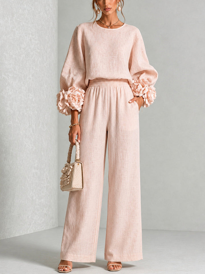 Alouenne - Airy Linen Two-Piece Set
