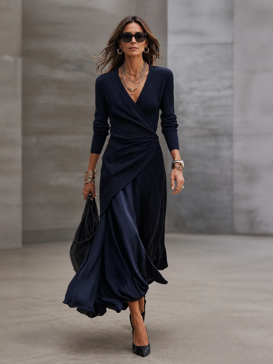 Nivelle - Textured Two-Piece Maxi Set
