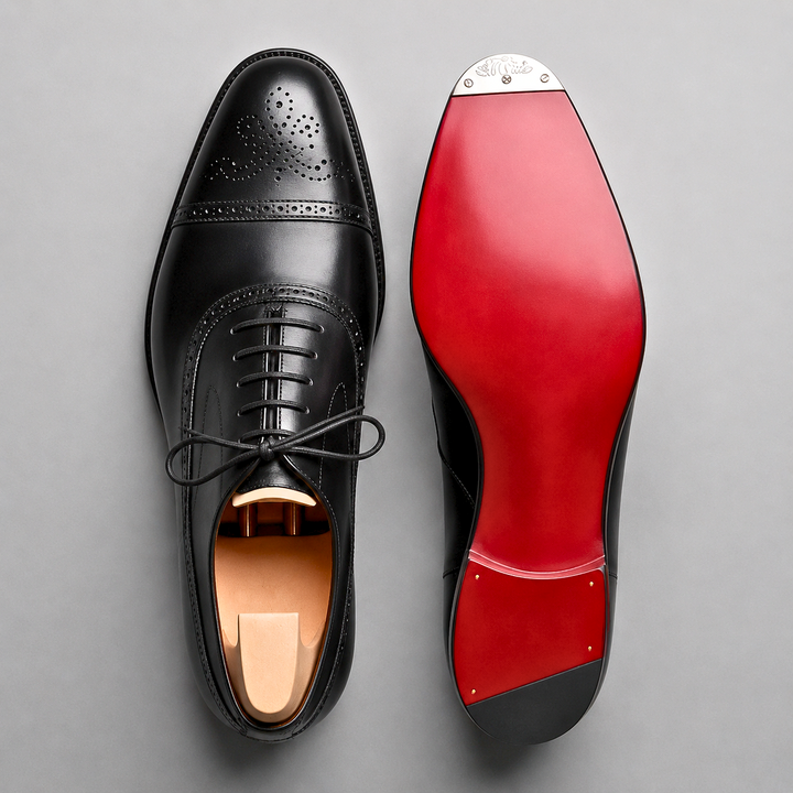 Arvid - Premium Cap-Toe Oxford Shoes