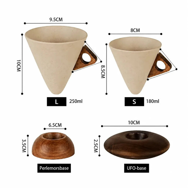 Mabel - Premium Conical Coffee Cup