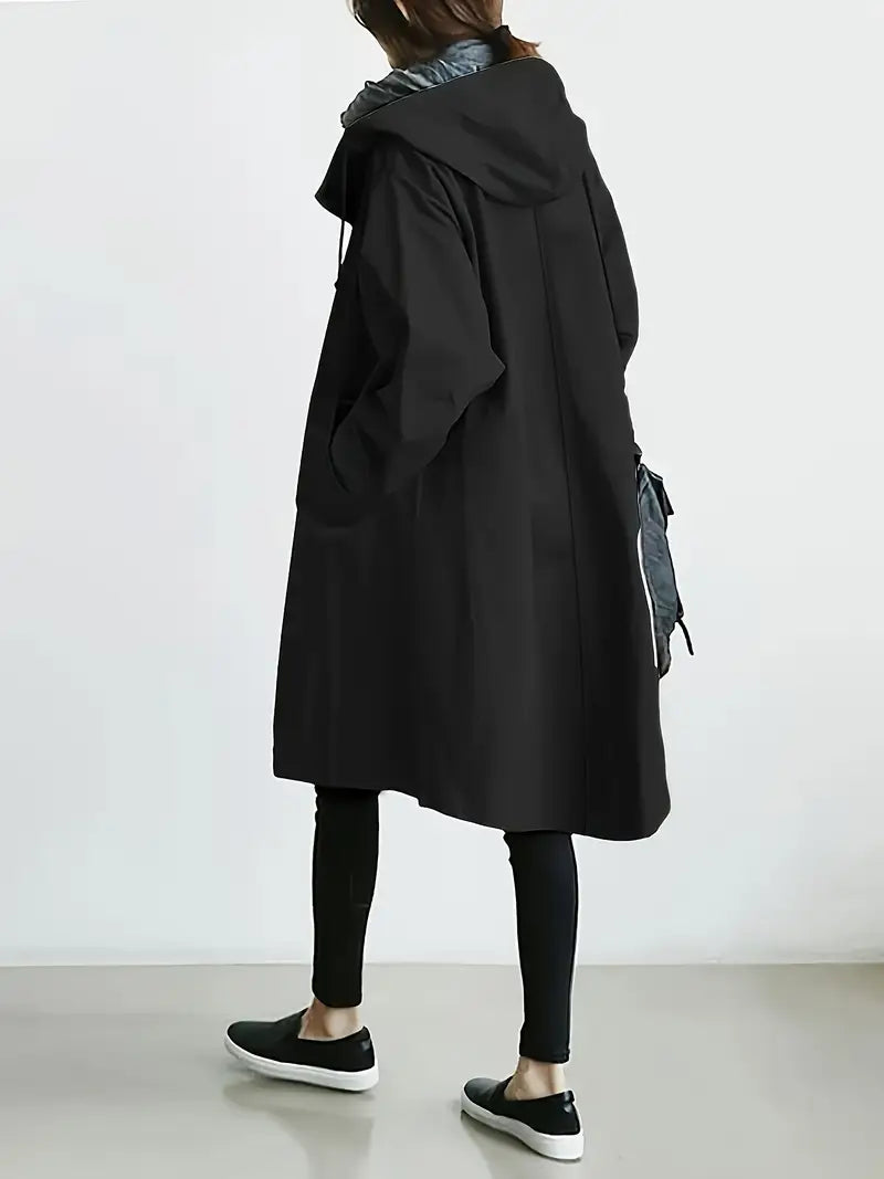 Lyonesse - Water-Resistant Oversized Trench Coat