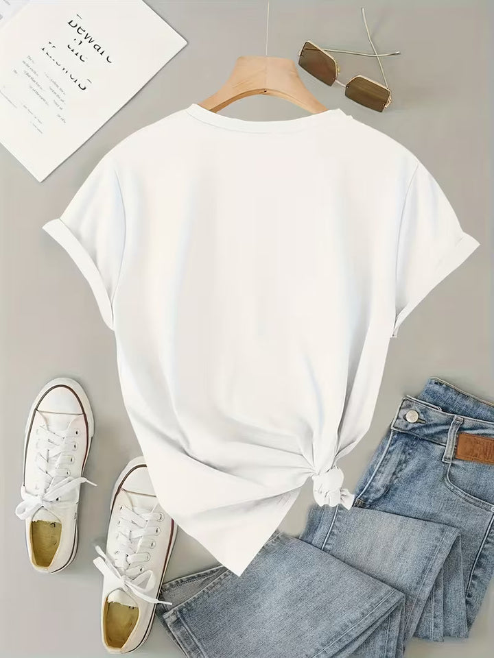 Sarai - Coffee Heart Graphic T-Shirt