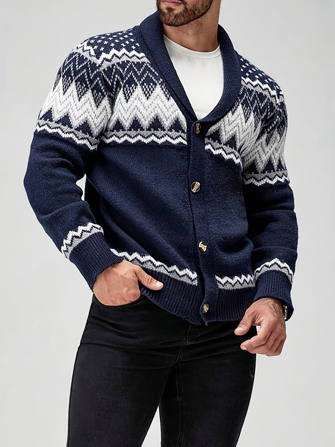 Joren - Textured Knit Blazer