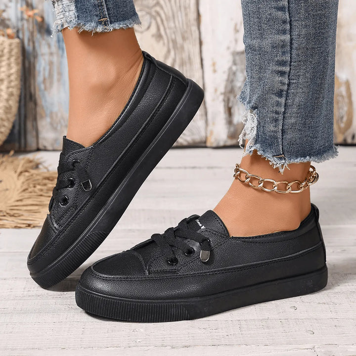 Elowise - Cushioned Lace Up Trainers