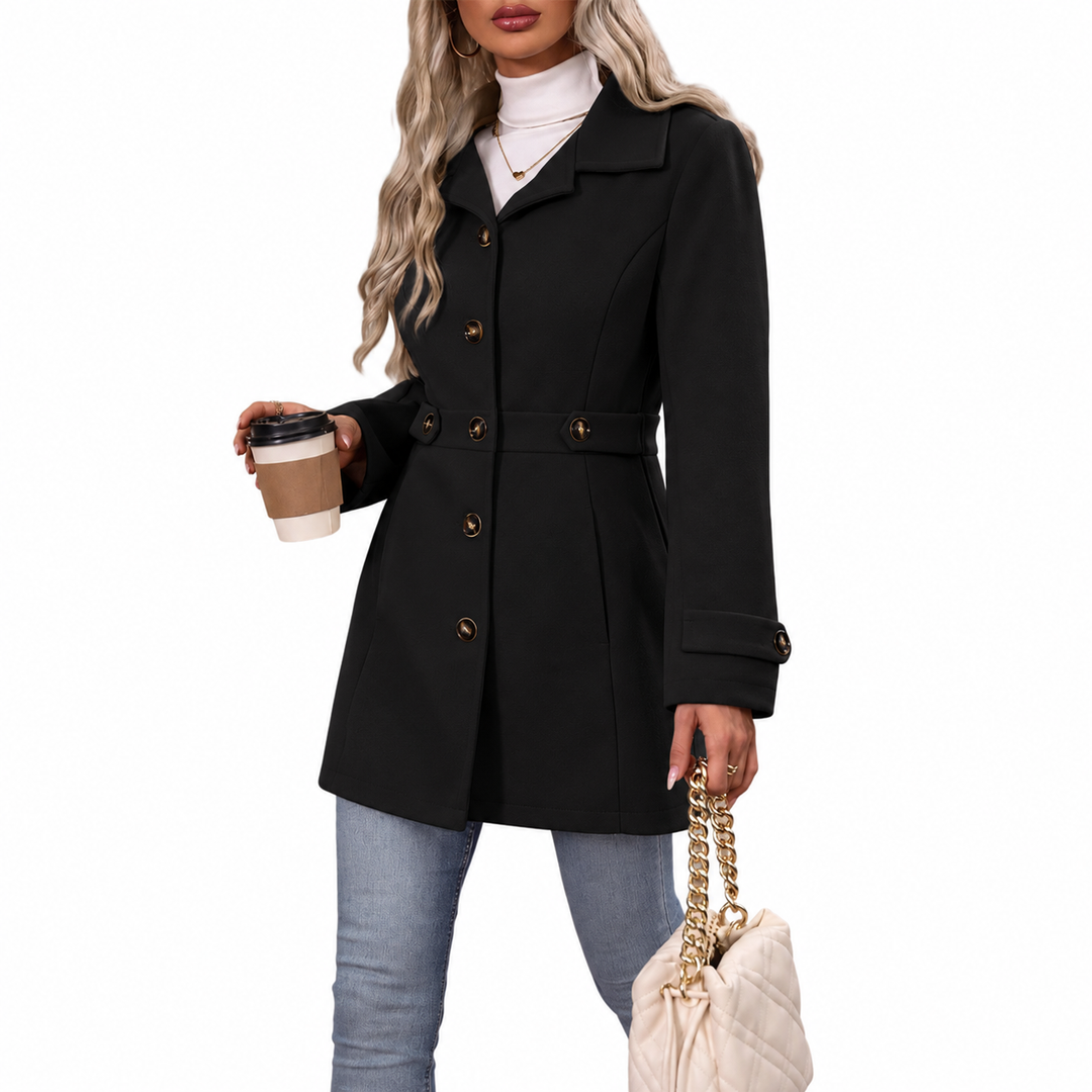 Adelma - Tailored Belted Coat