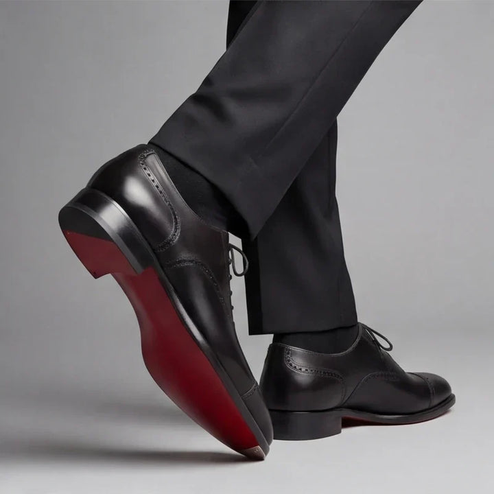 Arvid - Premium Cap-Toe Oxford Shoes