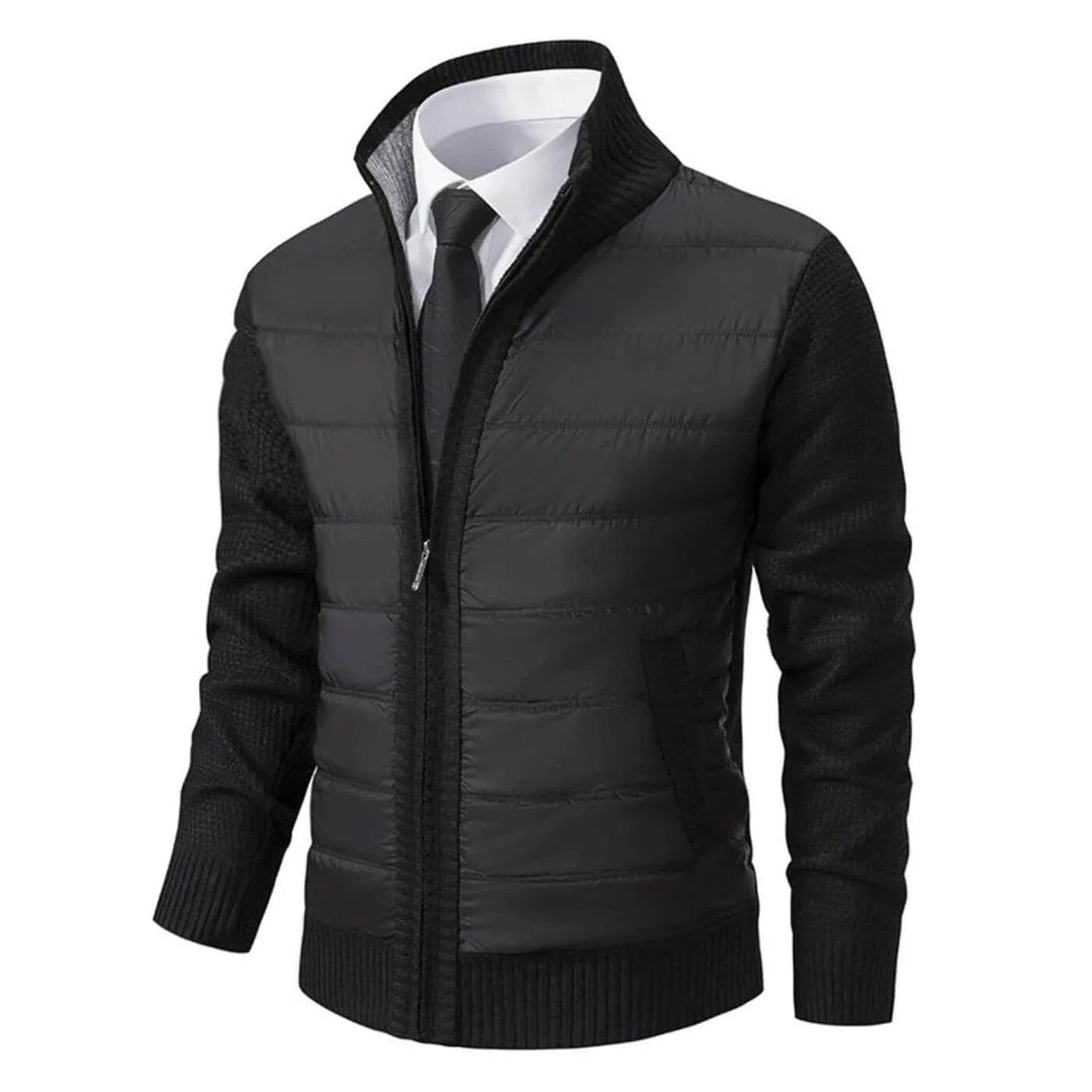 Ivoren - Tailored Checked Zip-Front Jacket