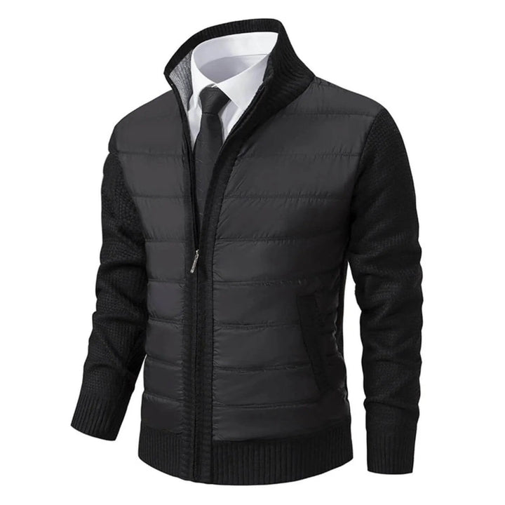 Ivoren - Tailored Checked Zip-Front Jacket