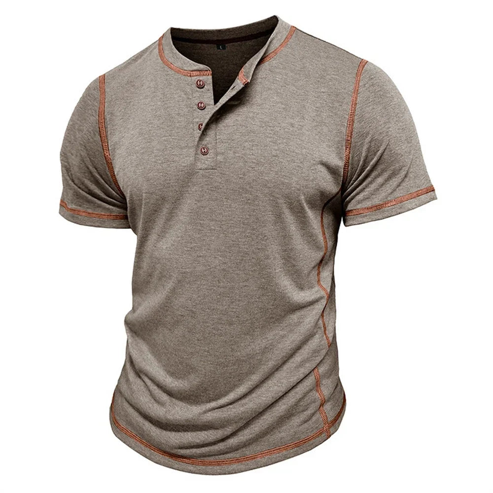 Bardwell - Soft-Touch Henley T-Shirt