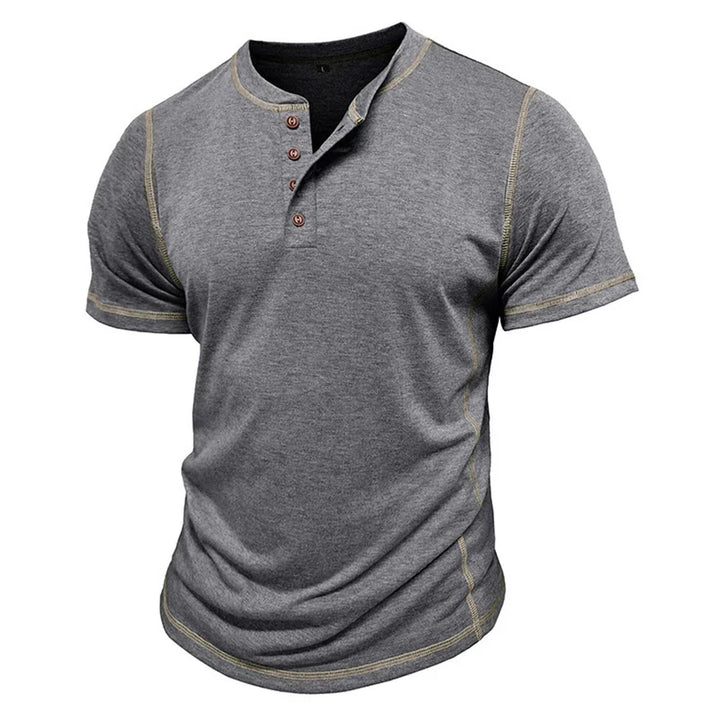 Bardwell - Soft-Touch Henley T-Shirt