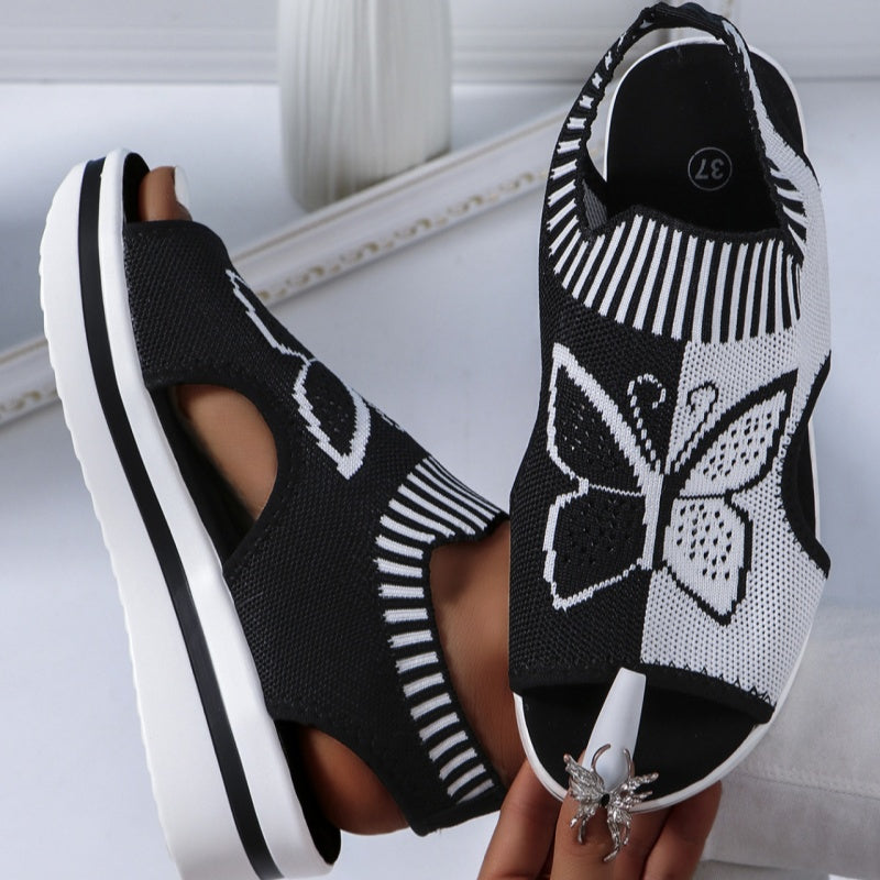 Valessia - Cushioned Platform Sandals